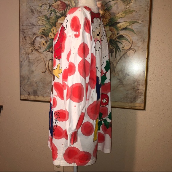 Sz XXL Dee's Tees 80's Vintage Ugly Christmas Sweater Jacket - Picture 10 of 14